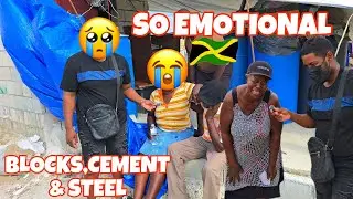 WE BOUGHT 2,000 BLOCKS, 90 CEMENT & 1 TON OF STEEL FOR HURRICANE VICTIMS!!