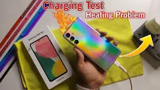 Samsung F54 5g Charging Test | samsung galaxy f54 heating issue while charging 🤔