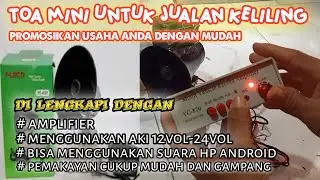 Toa MINI untuk jualan keliling!!serba guna FLECO YC-820