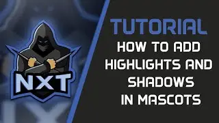 TUTORIAL HOW TO ADD SHADOWS AND HIGHLIGHTS IN MASCOT LOGOS ON ANDROID