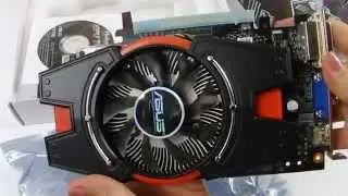 Видеокарта ASUS GeForce GTX650 (GTX650-E-1GD5) | unboxing