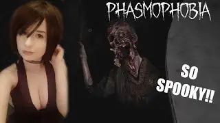 GHOSTS ARE SCARY! - Phasmophobia [In Eileen Galvin Cosplay]