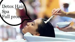 नया डिटॉक्स हेयर स्पा/  Detox Hair Spa 👩‍🦳   हेयर सो कैसे करें..Hair spa step by step #spahair