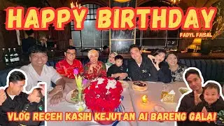 VLOG RECEH KASIH KEJUTAN AI! HAPPY BIRTHDAY YA AI :)