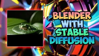 Blender with Stable Diffusion Tutorial - Frog