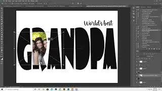 Fill in all your holes with the Rasterize Layer thingy in Photoshop CC 2020