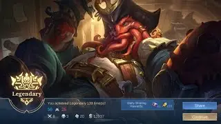BANE ACHIEVED LEGENDARY IN RANKED GAME GOT 133TIMESOF KILLS #mobilelegends #gamer #mlbb #highlights
