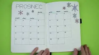 Diář 2022 - Prosinec | Bullet Journal 2022 - December