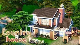 Дача Симс 4🌳Country house The Sims 4 |Строительство| NO CC