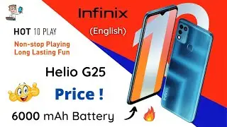 Infinix Hot 10 Play Launched with Helio G25 SoC & 6000 mAh Battery! | Hot 10 Play | Infinix | PHONLY