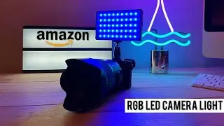 INCREDIBLE RGB CAMERA LIGHT FROM AMAZON!