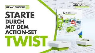 GraviTrax Kugelbahn: Produkt Trailer GraviTrax Action-Set Twist mit Spirale und Trampolin