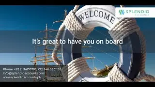 It's great to have you on board in Splendid Accounts