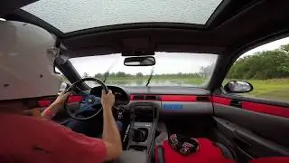 My SC400 Drifting @ OSW 5 speed Drift run (RAIN)