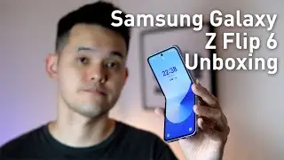 Samsung Galaxy Z Flip6 Unboxing - Blue