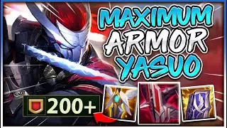 THE ULTIMATE GIGA TANK YASUO BUILD (SOLO BOT-LANE!) | Challenger Yasuo - League of Legends