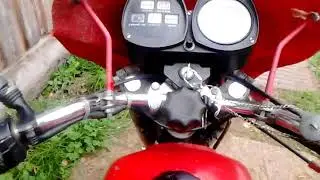 завожу мотоцикл иж-5(юпитер)