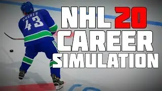 NHL 20 QUINN HUGHES FULL CAREER SIMULATION