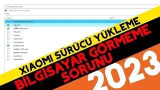 Xiaomi Telefonları Bilgisayara Bağlama | Basit Sürücü Driver Yükleme | Bilgisayar Görmeme Sorunu
