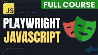 Playwright with Javascript Full Course | End-to-End Automation Testing with Playwright 2024