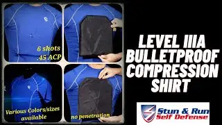 Level IIIA Bulletproof Compression Shirt Review - Legacy Safety & Security