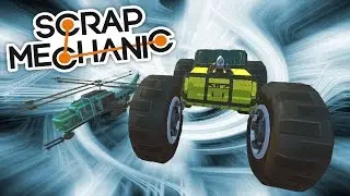 MONSTER TRUCK Y HELICOPTERO EN SCRAP MECHANIC. Lomacs