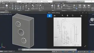 CAD Tutorial| 3d Modeling in Autocad 2015|| Part no.7