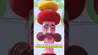 World Biggest Ravan 2024 | Dwarka sector 10 Ravan 