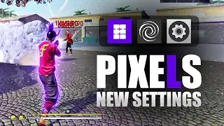 Pixels App Tutorial for Free Fire ⚙️✅ #freefire #settings