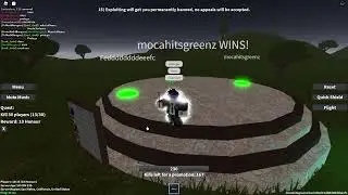 ROBLOX WIZARD WARS DUEL CLIP
