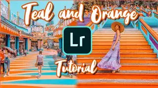 Free Mobile Lightroom Preset Tutorial || Teal and Orange