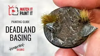 How to make a Deadland Base - Legion's of Nagash Warband from Warcry (Basing)