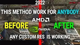 How to APEX LEGENDS STRETCHED 4:3 RES 2022 [This method really works]