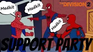 The division 2 - Dark Zone PvP - Support party