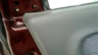 Kia Spektra  заглушка задн двери (наружняя)