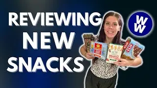 HEALTHY SNACK REVIEW | Trying New Healthy Snack Suggestions | WW Points/Calories