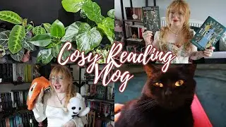 Book Mail, Ghost Decor & Greek Myth Retelling ~ Cozy Weekly Reading Vlog