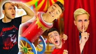 ИГРАЕМ КРИЕНИЦА В ЦИРКА!