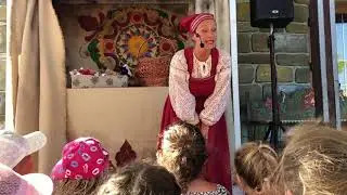 Сказки на лавочке. История создания русских кукол.