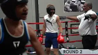 The Gallant Boxing series 1: Thomas Bunn III (Blue) vs. Nikita Kalashnikou (Red)