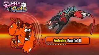 September Gauntlet Pt. 2 (Level Max) Unit-777 Carry - The Battle Cats