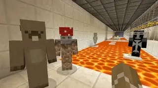 Minecraft Xbox -DEATHRUN HARDCORE- Minigame