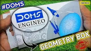 Doms Engineo Geometry Box Review |                  YT STATIONARY 🔥