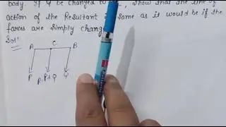 2.Examples based on parallel forces//statics//Bsc2