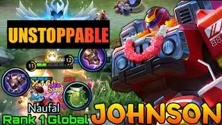 Johnson Best Build 2023 TANK Unstoppable  - Build Top 1 Global Johnson ~ Mobile Legends