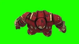 Hulkbuster fly animated front chroma