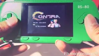 Máy chơi game NES cũ: Mario, Contra, Tank... - RS-80