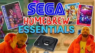 Ten Homebrew Sega Genesis & Mega Drive games that aren't Paprium!