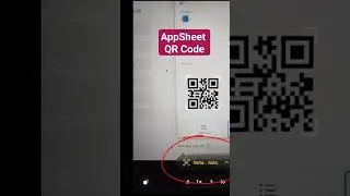 QR CODE NO GOOGLE APPSHEET