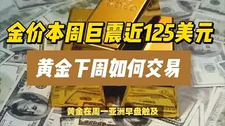 (26/05/2024)绝对劲爆！金价本周巨震近125美元 究竟发生了什么？黄金下周如何交易？| #美联储 #金价 #美元 #黄金 #铜价 #银价